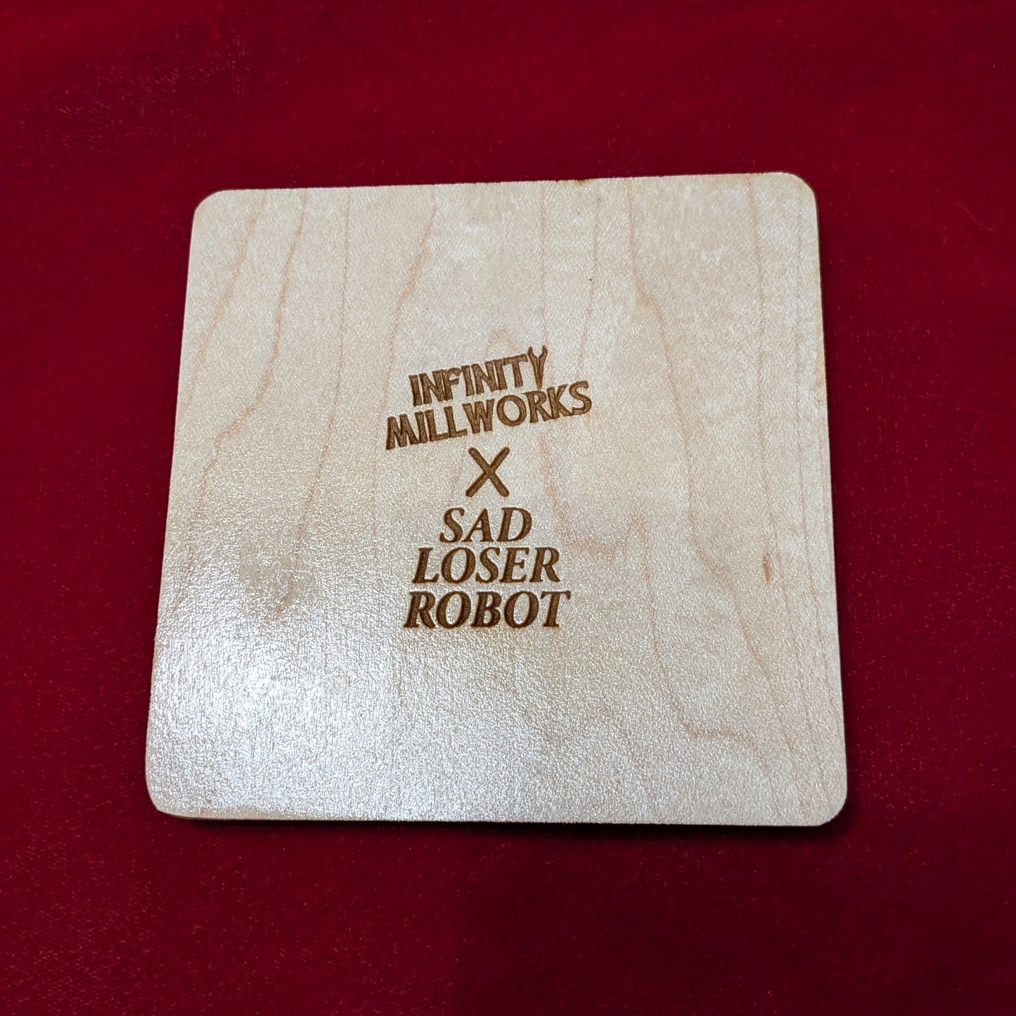 Rias SFW Sad Loser Robot Collab Coaster