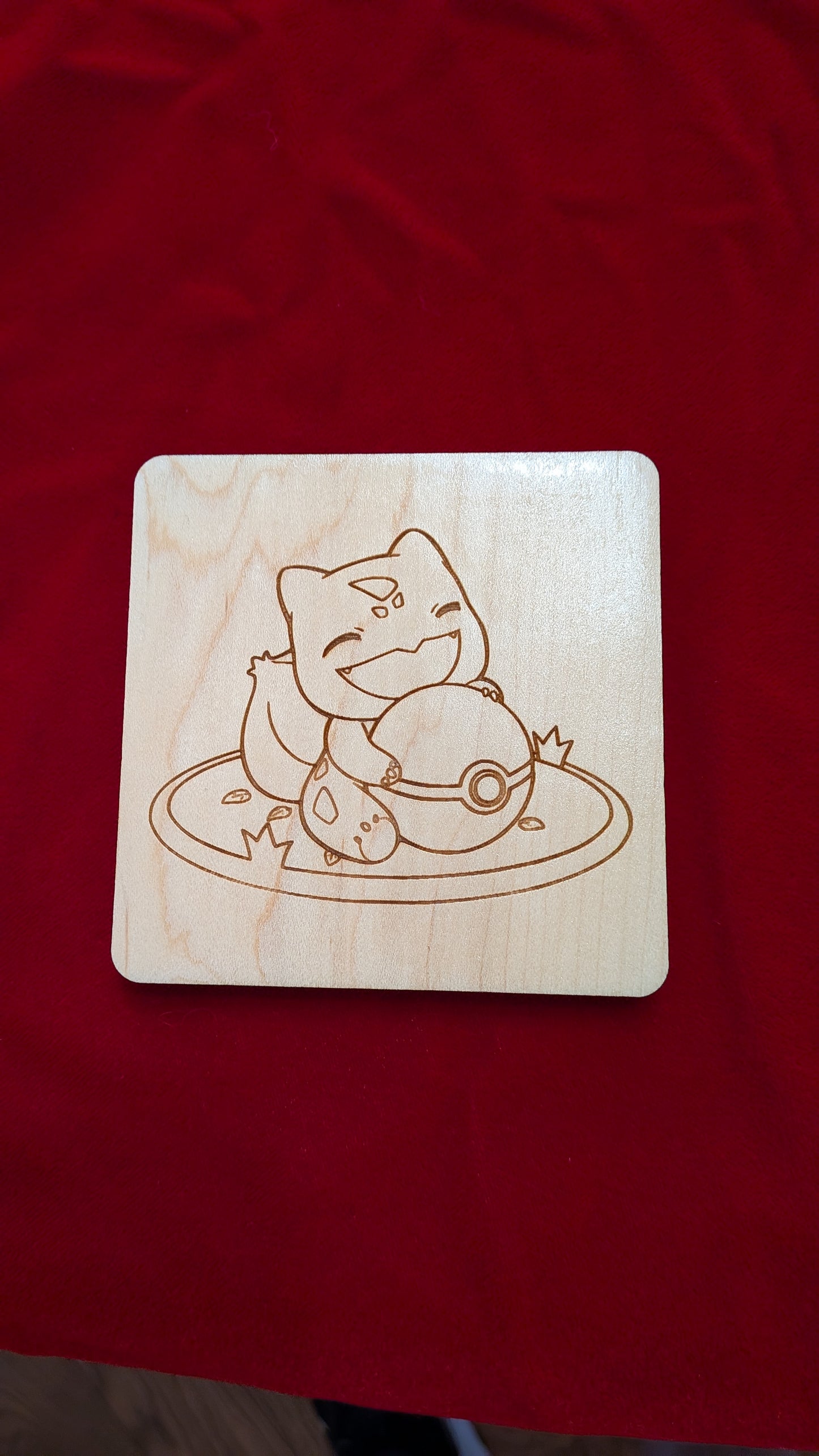 Bulbasaur ZelWing Zenith Collab Coaster