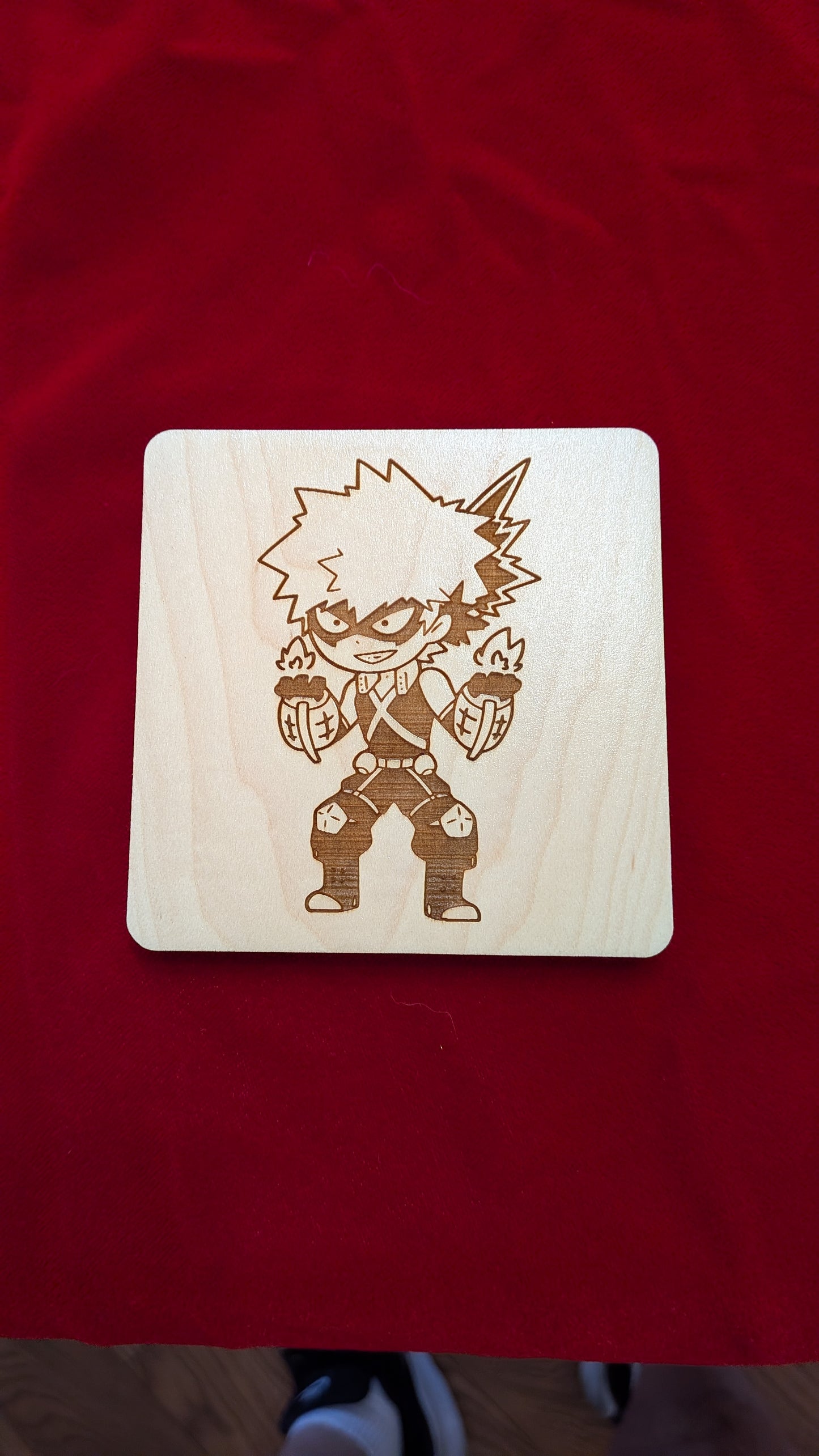 Bakugo ashleydrawscats Collab Coaster