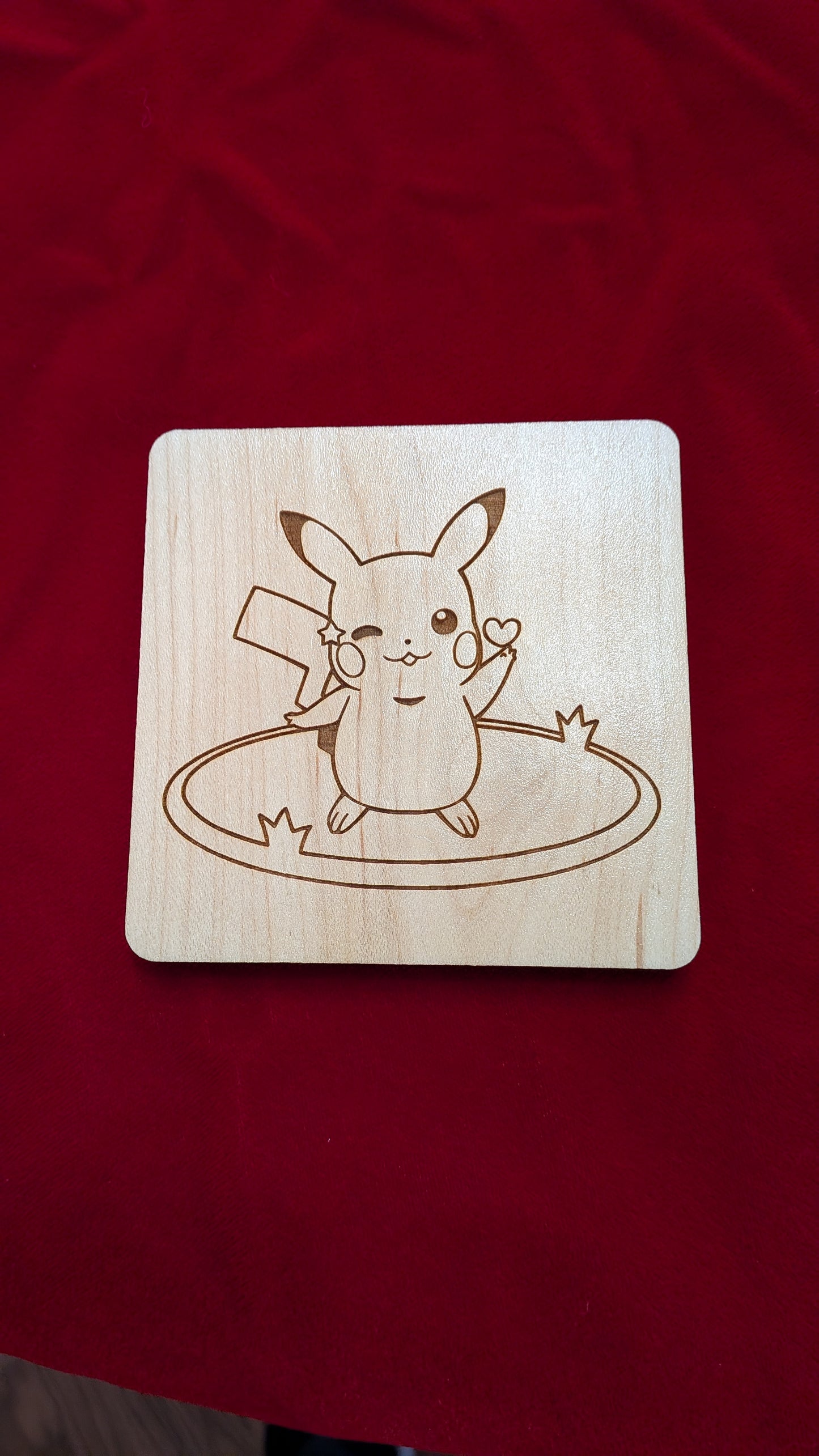 Pikachu ZelWing Zenith Collab Coaster