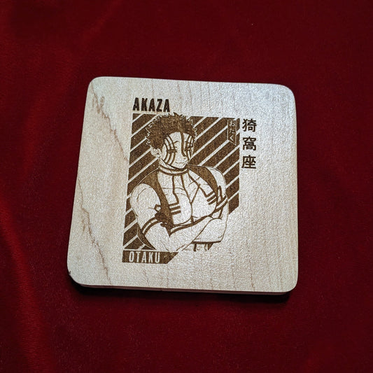 Demon Slayer Akaza Coaster