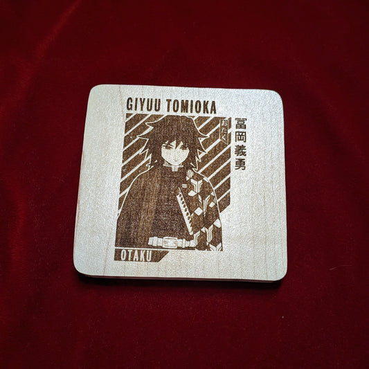 Demon Slayer Giyu Coaster