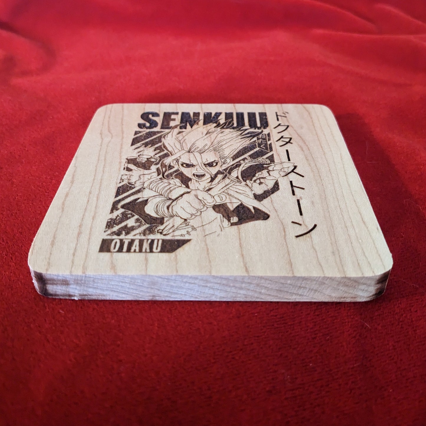 Dr. Stone Senku Coaster