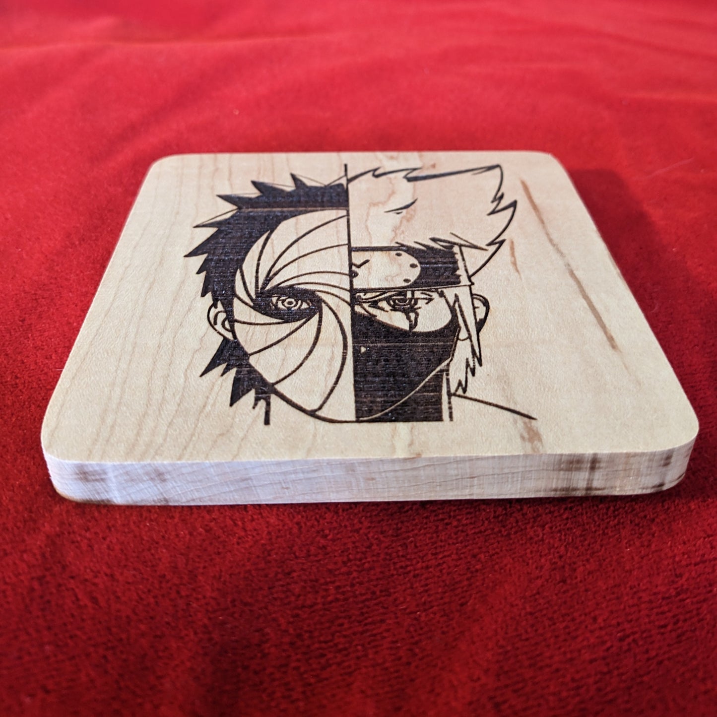 Tobi x Kakashi Coaster