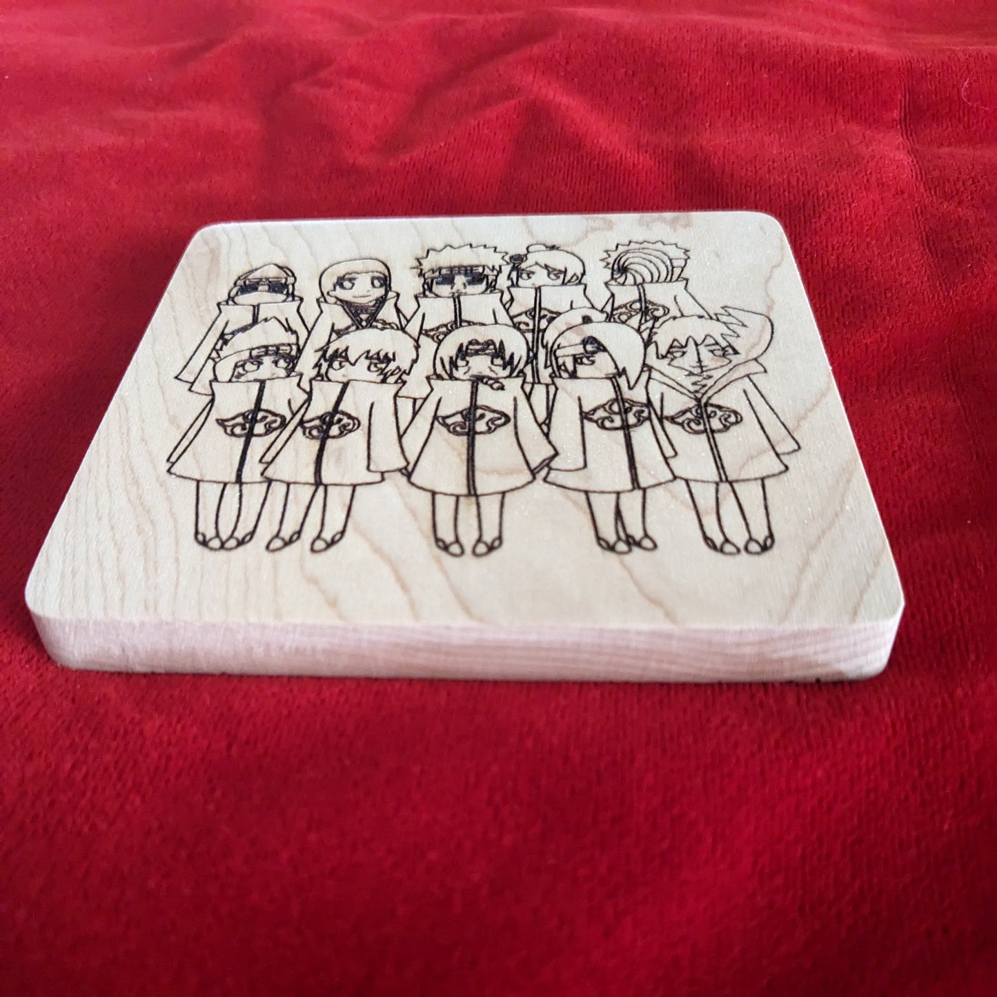 Chibi Akatsuki Coaster