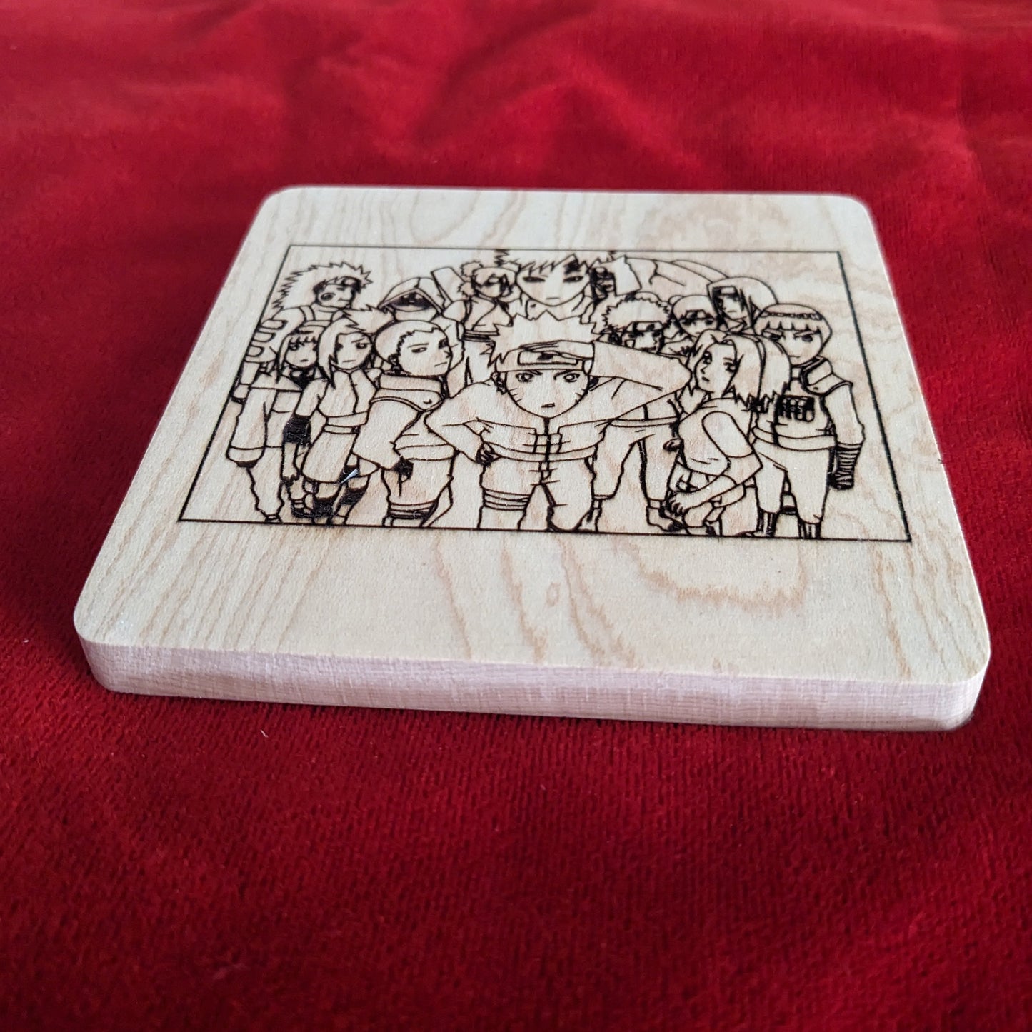 Naruto x Friends Coaster