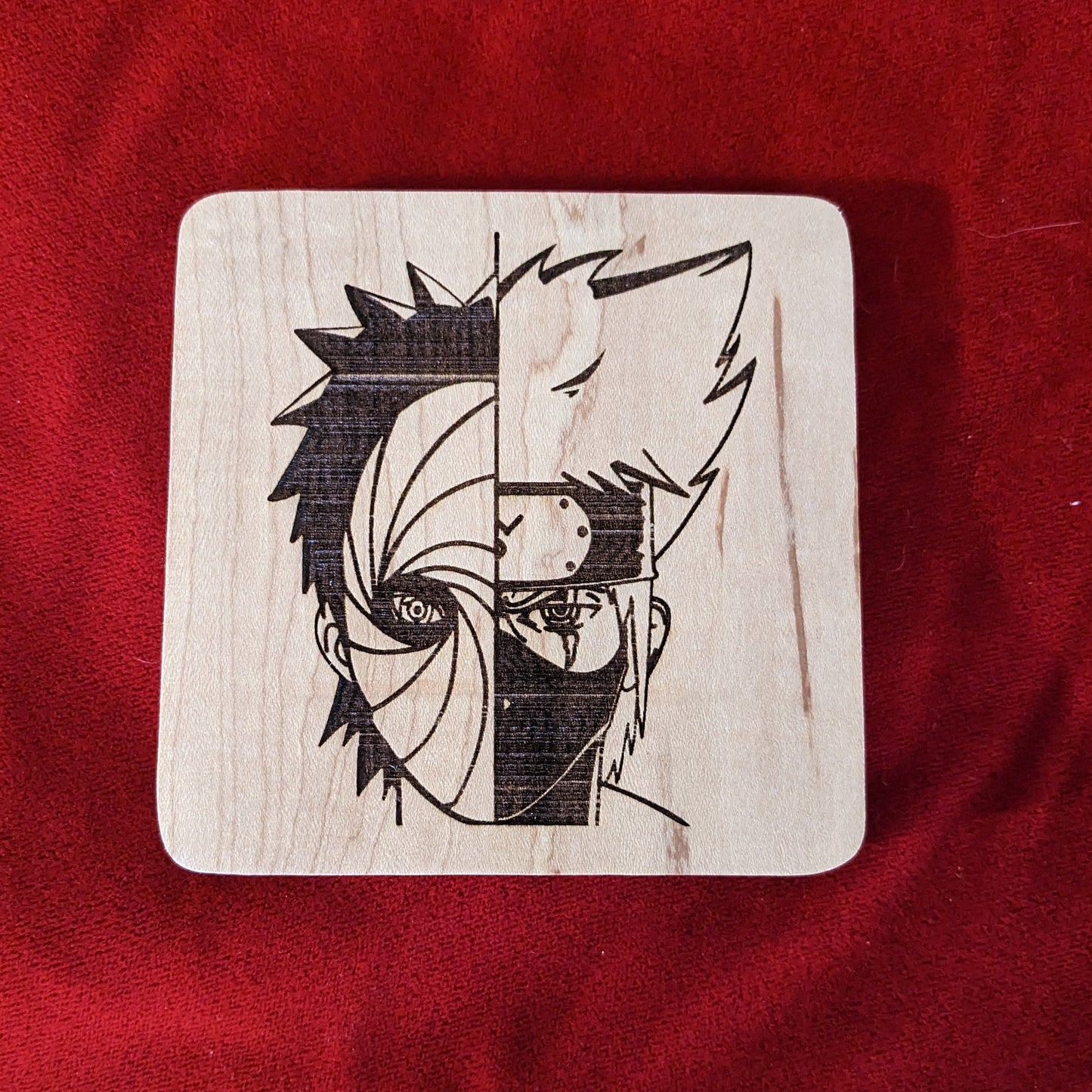 Tobi x Kakashi Coaster