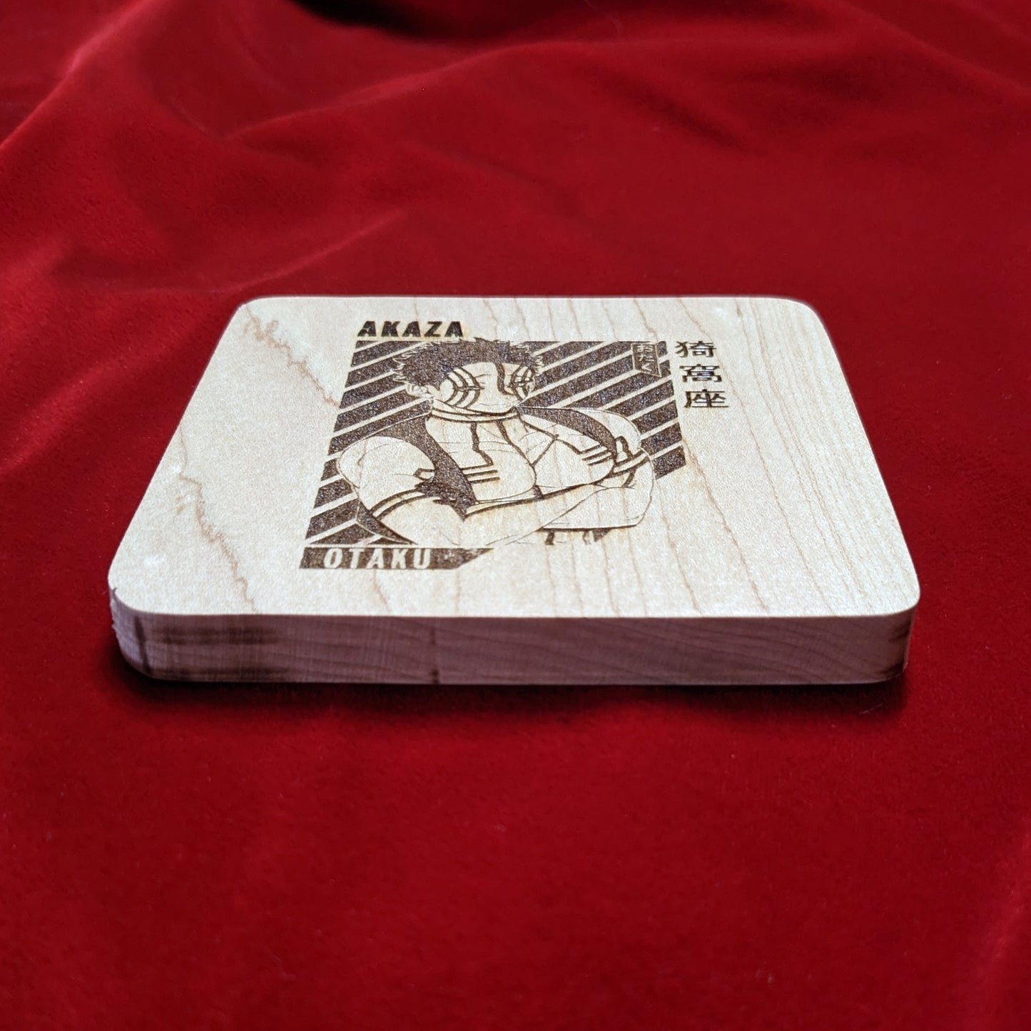 Demon Slayer Akaza Coaster