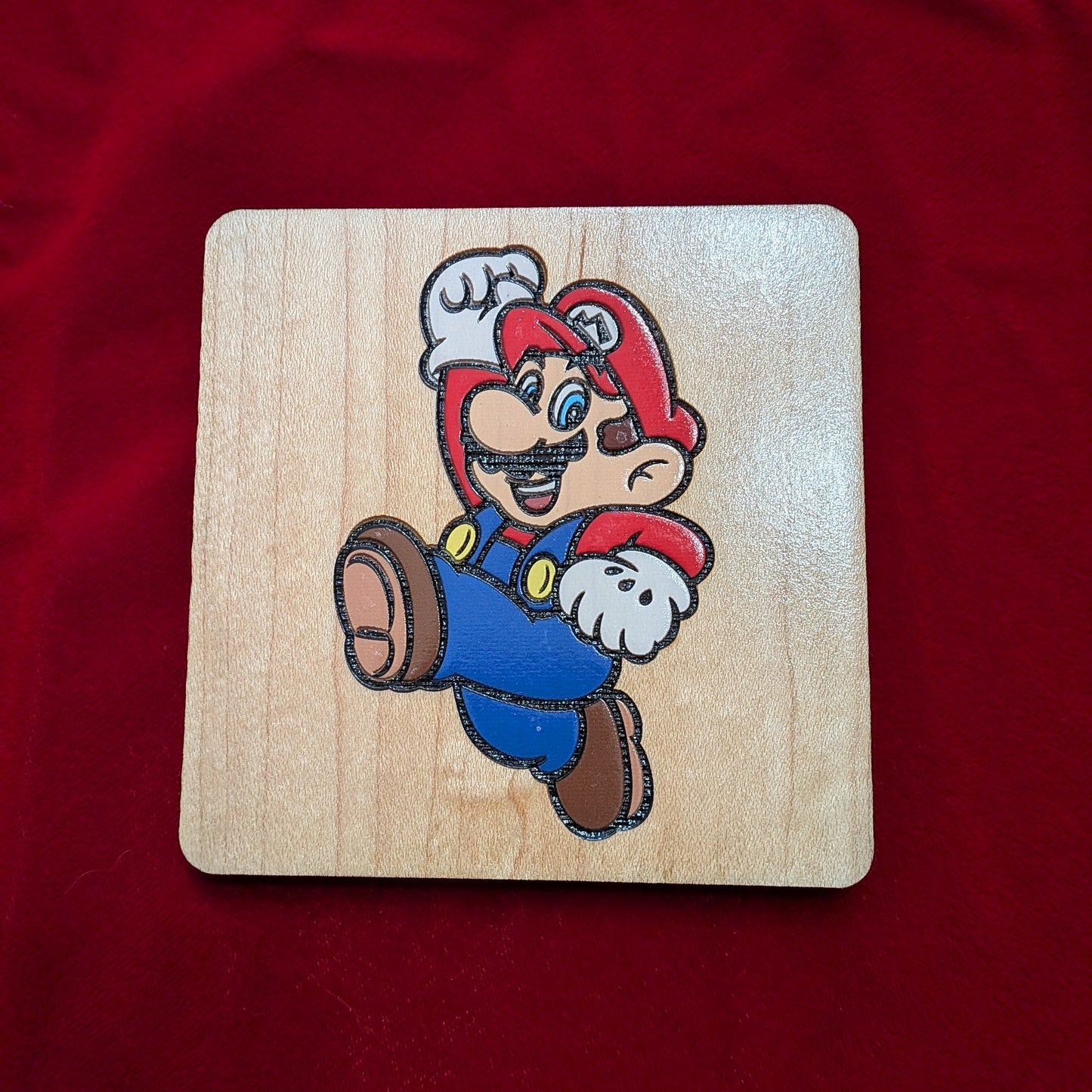Colored Mario Coaster