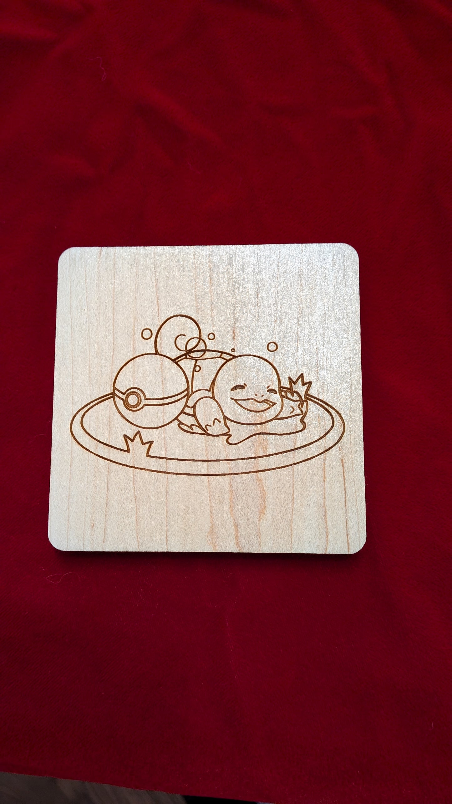 Squirtle ZelWing Zenith Collab Coaster