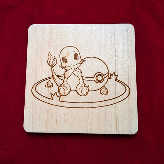 Charmander ZelWing Zenith Collab Coaster
