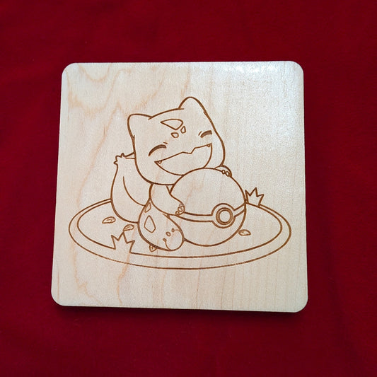 Bulbasaur ZelWing Zenith Collab Coaster