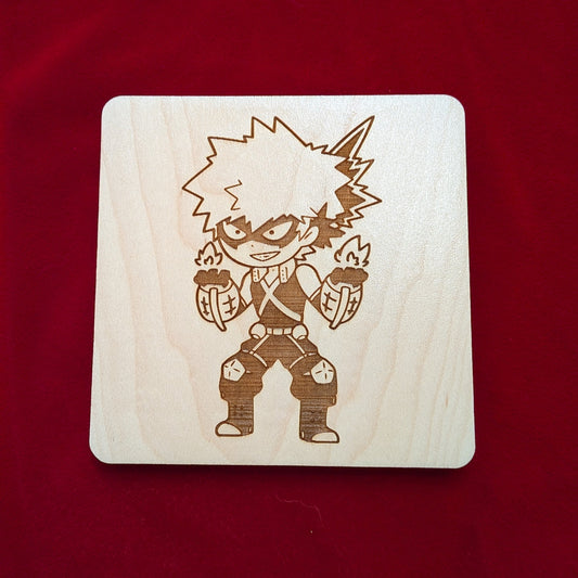 Bakugo ashleydrawscats Collab Coaster