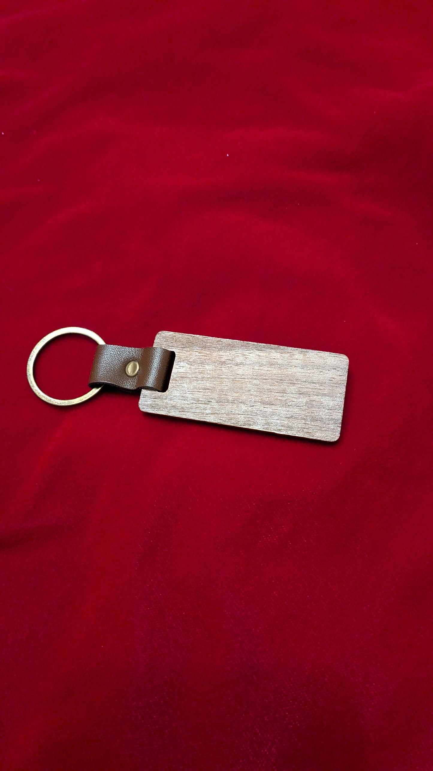 Blank Walnut Keychain