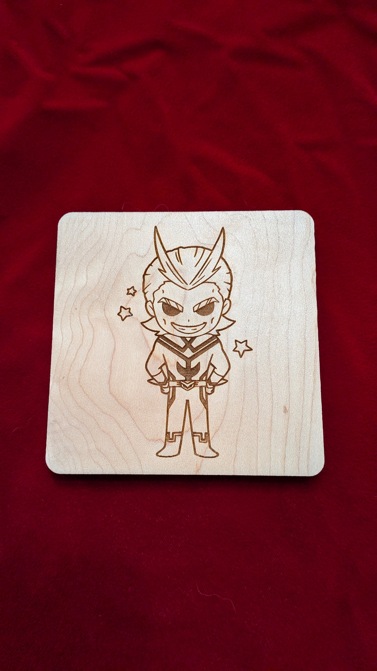 All Might ashleydrawscats Collab Coaster