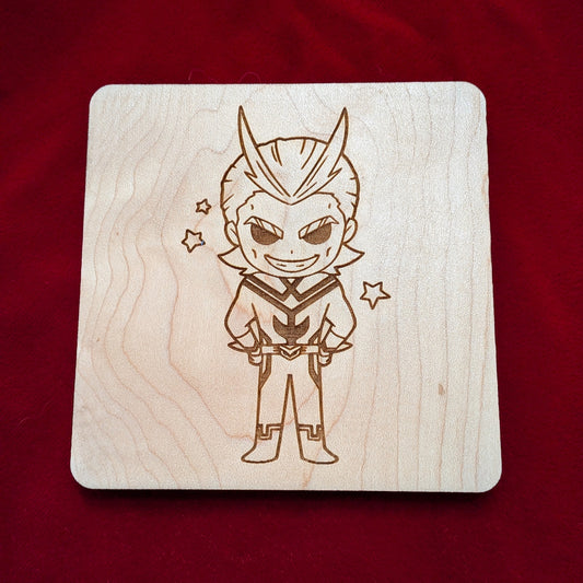 All Might ashleydrawscats Collab Coaster