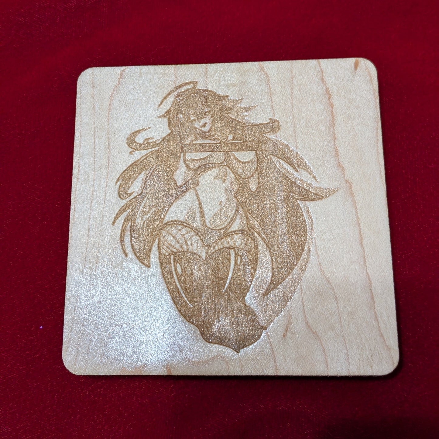 Rias SFW Sad Loser Robot Collab Coaster