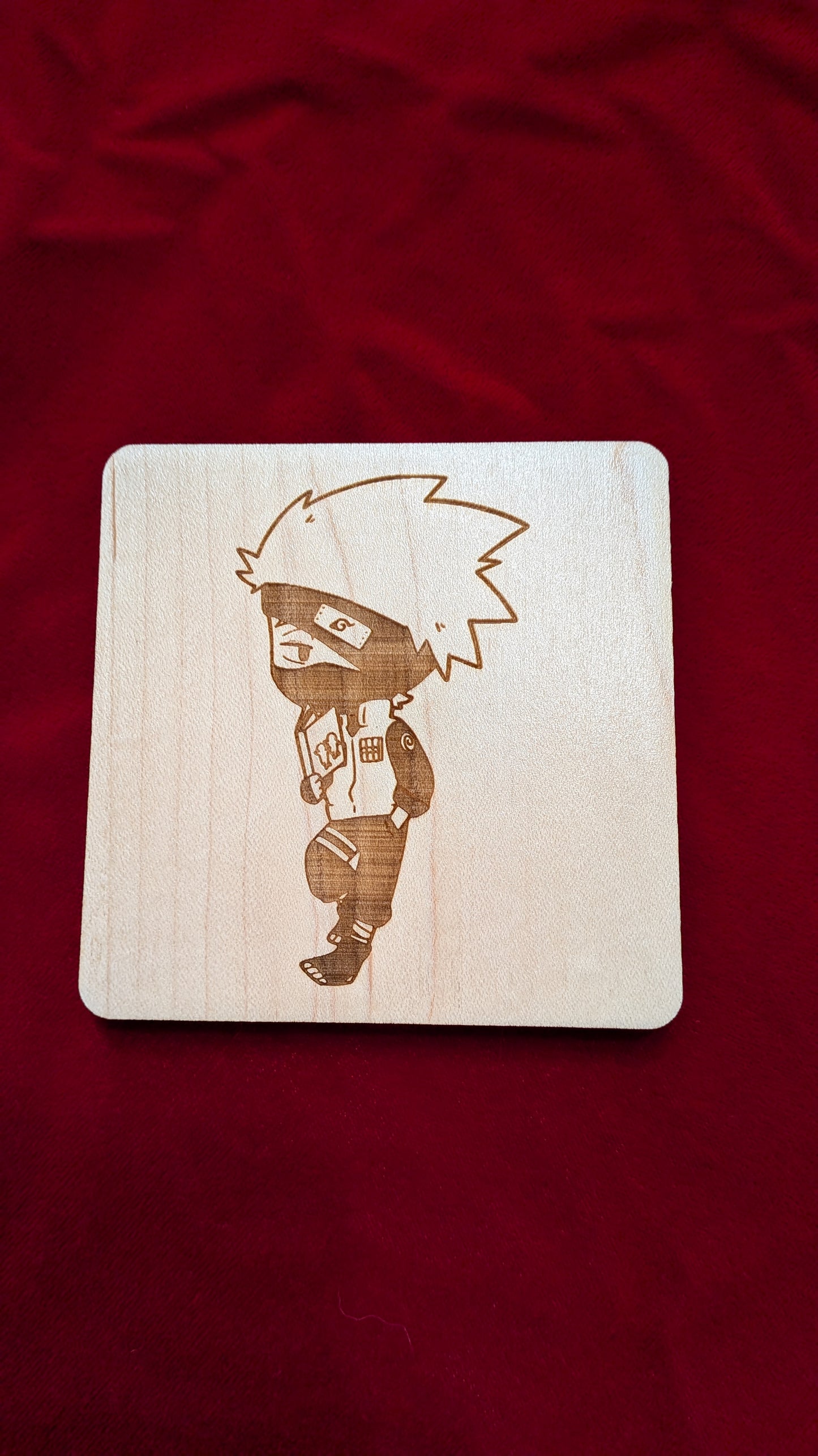 Kakashi ashleydrawscats Collab Coaster