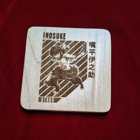 Demon Slayer Inosuke Coaster