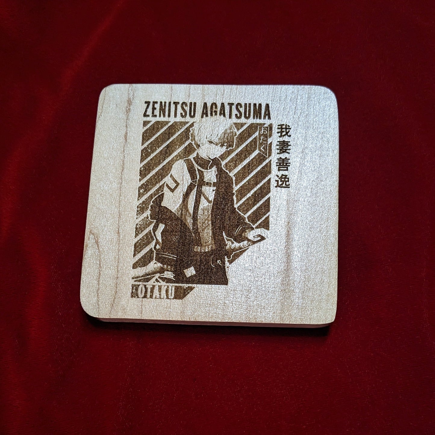 Demon Slayer Zenitsu Coaster